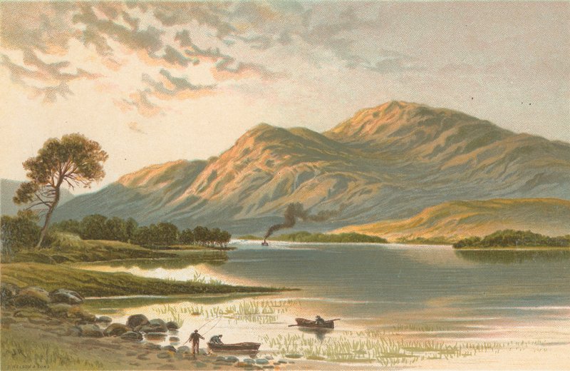 Ben Lomond fra Luss av English School