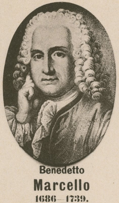 Benedetto Marcello (gravyr) av English School