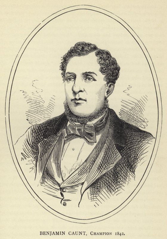 Benjamin Caunt, mester, 1842 av English School