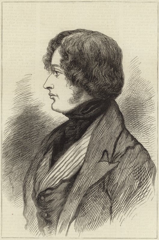 Benjamin Disraeli i 1837 av English School