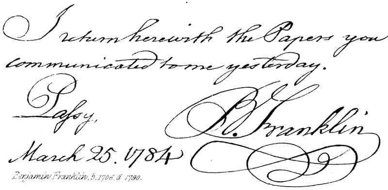 Benjamin Franklin, f 1706, d 1790 av English School