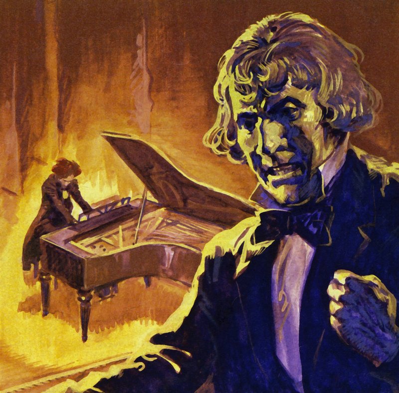 Berlioz vant Prix de Rome for sin kantate La Mort de Sardanapale av English School