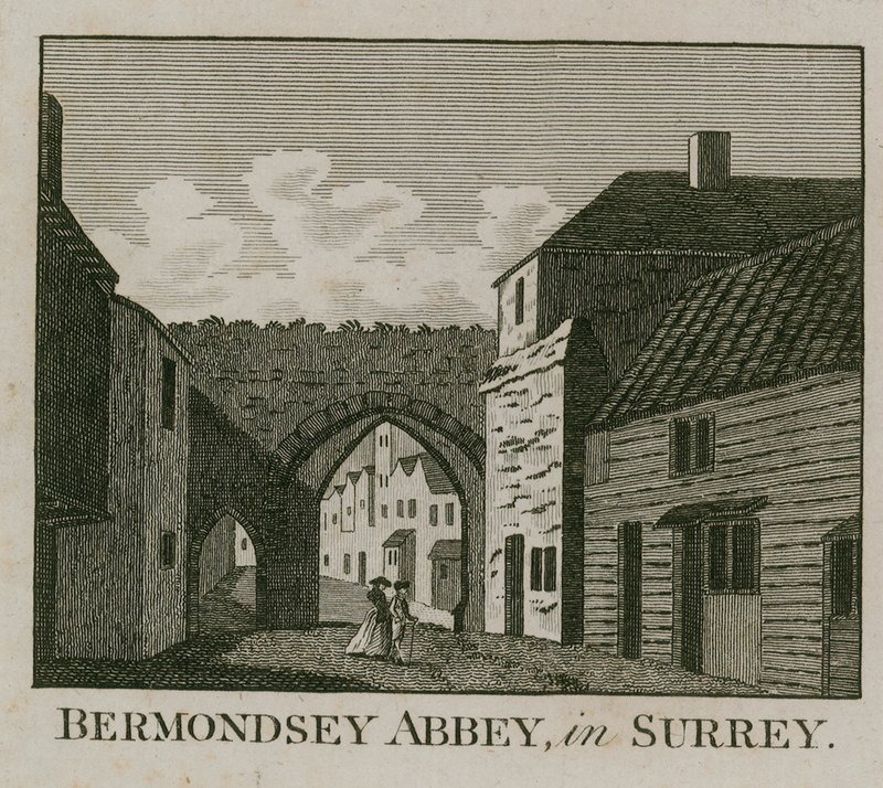 Bermondsey Abbey i Surrey av English School