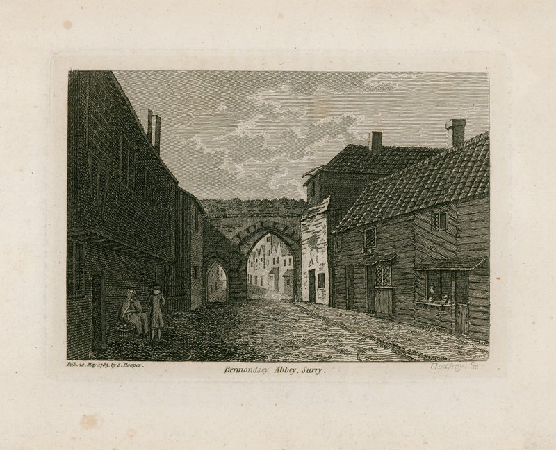 Bermondsey Abbey i Surrey av English School