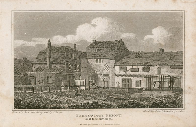 Bermondsey Priory, slik det tidligere sto av English School
