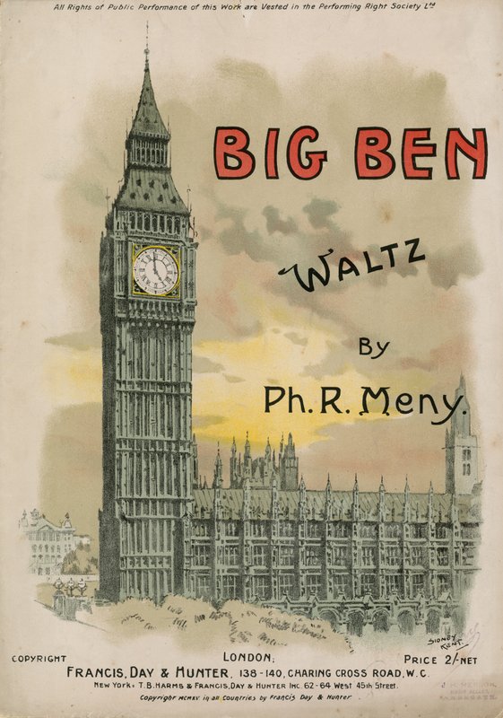 Big Ben Waltz av Ph R Meny av English School