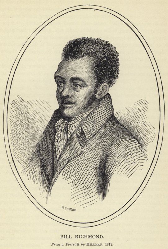 Bill Richmond, Fra et portrett av Hillman, 1812 av English School