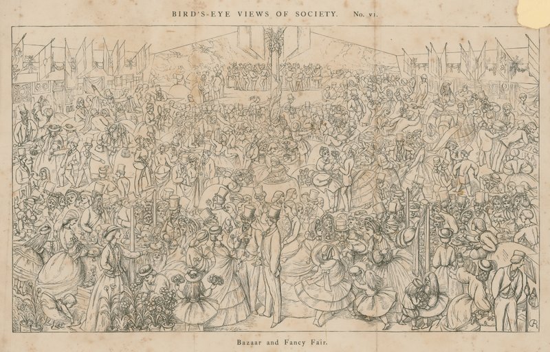 Birds-Eye View of Society: Bazaar and Fancy Fair av English School