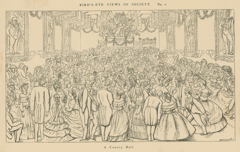 Fugleperspektiv på samfunnet: A County Ball av English School