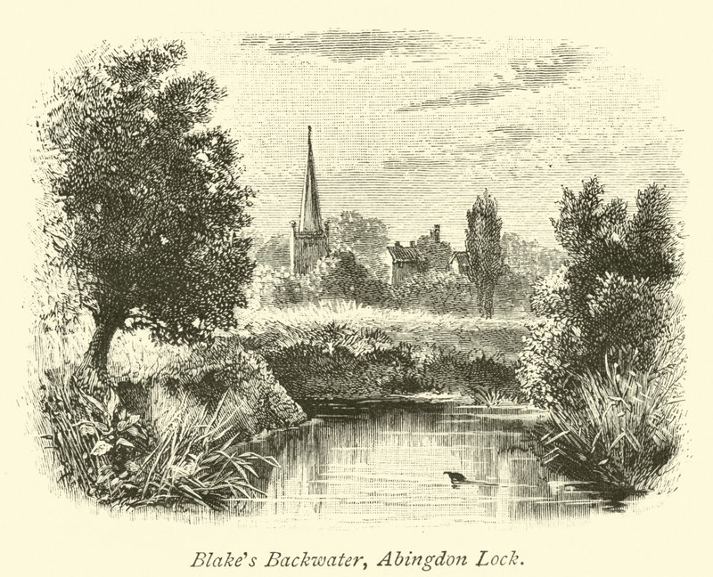 Blakes Backwater, Abingdon Lock av English School