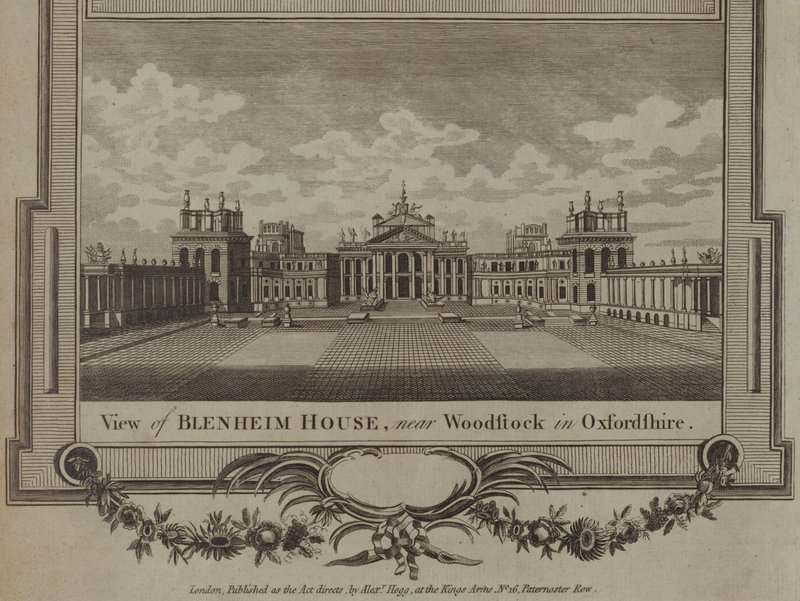 Blenheim Palace, Woodstock, Oxfordshire av English School