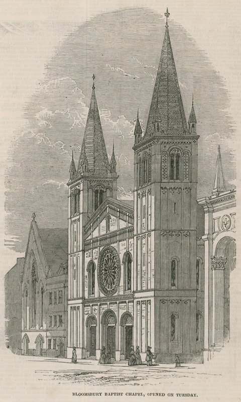 Bloomsbury baptistkirke av English School