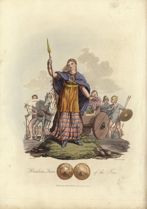 Boadicea, dronning av Iceni av English School