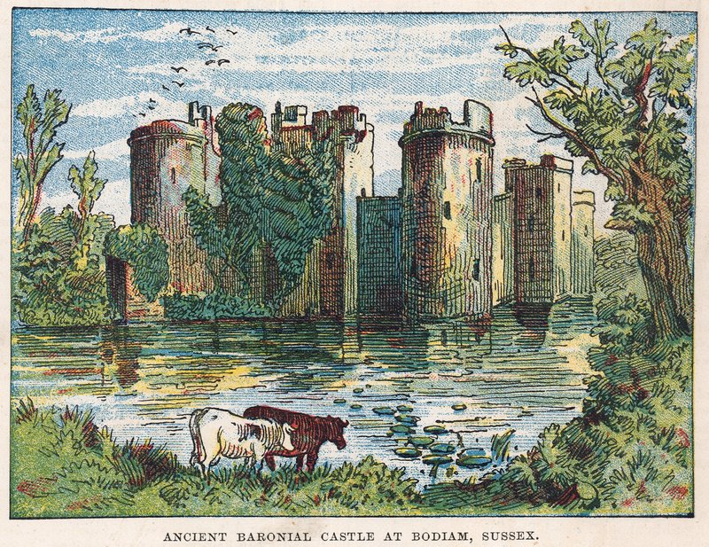 Bodiam Castle, Sussex av English School