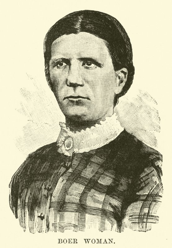 Boer kvinne av English School