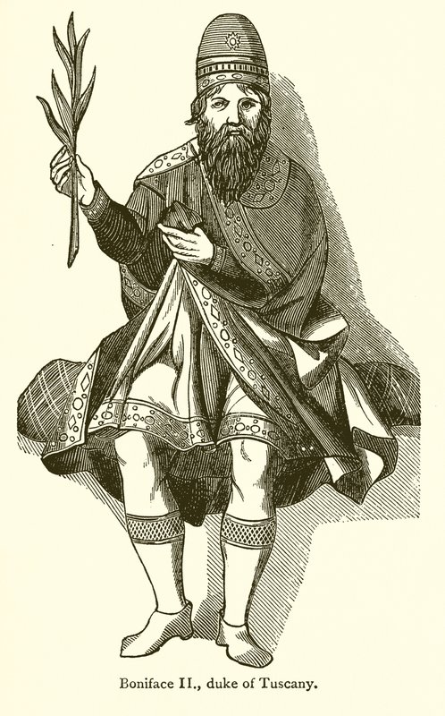 Bonifatius II, hertug av Toscana av English School