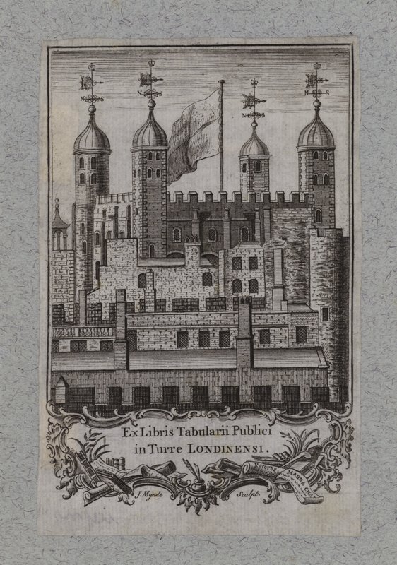 Bokplate, Tower of London av English School