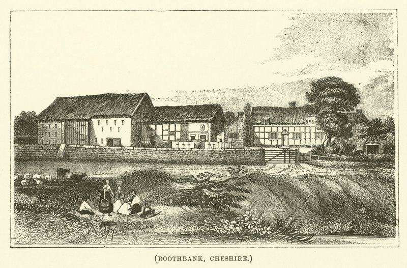 Boothbank, Cheshire (gravering) av English School