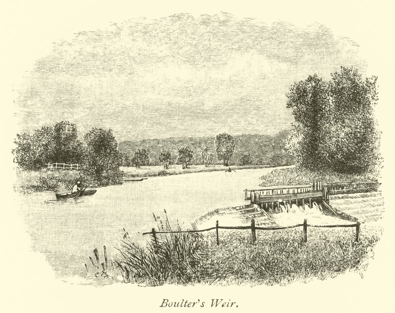 Boulters Weir av English School