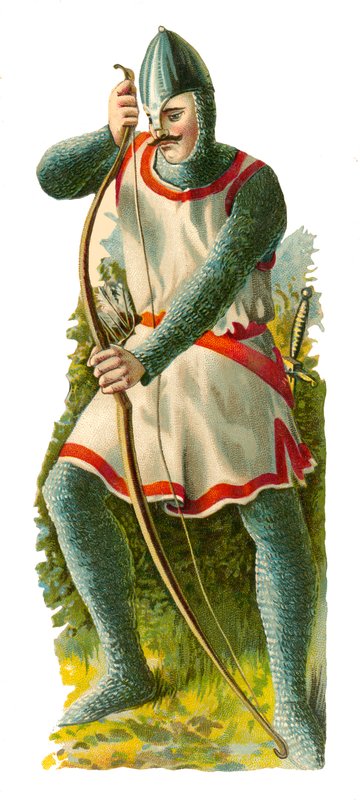 Bowman av kong William, 1066-67 e.Kr av English School