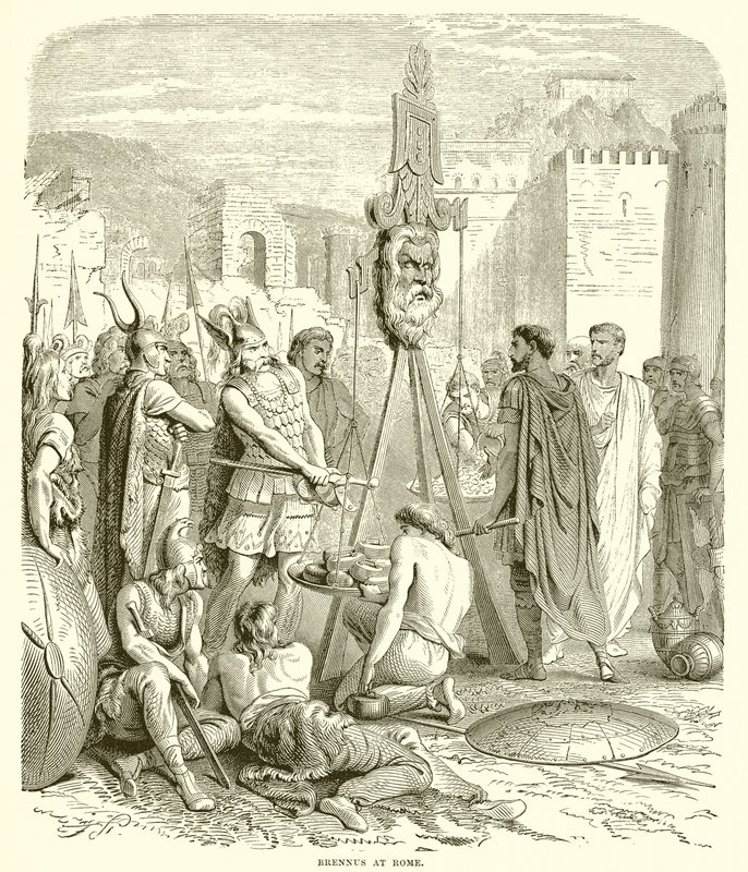 Brennus i Roma av English School