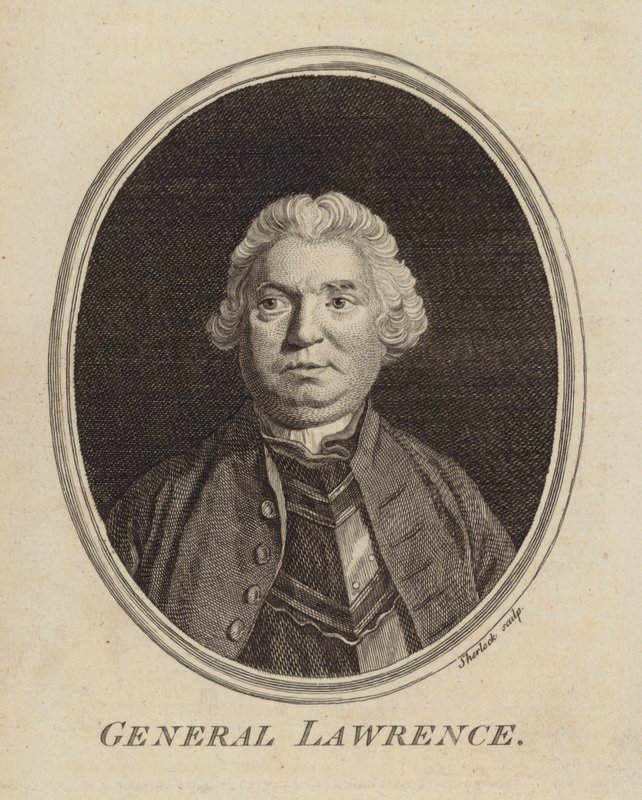 Brigadegeneral Charles Lawrence av English School