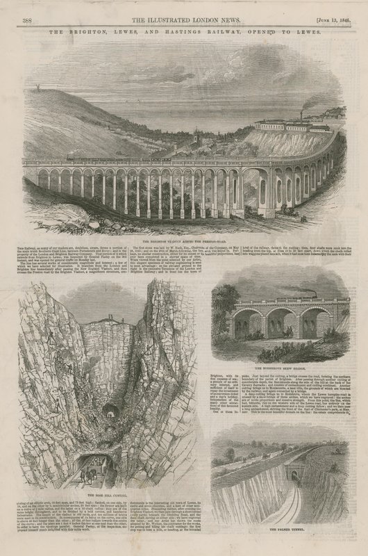 Brighton, Lewes og Hastings Railway av English School