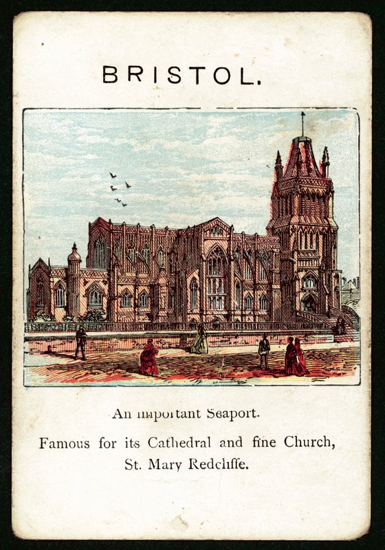 Bristol (farge litho) av English School