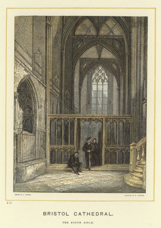 Bristol Cathedral, nordgangen av English School
