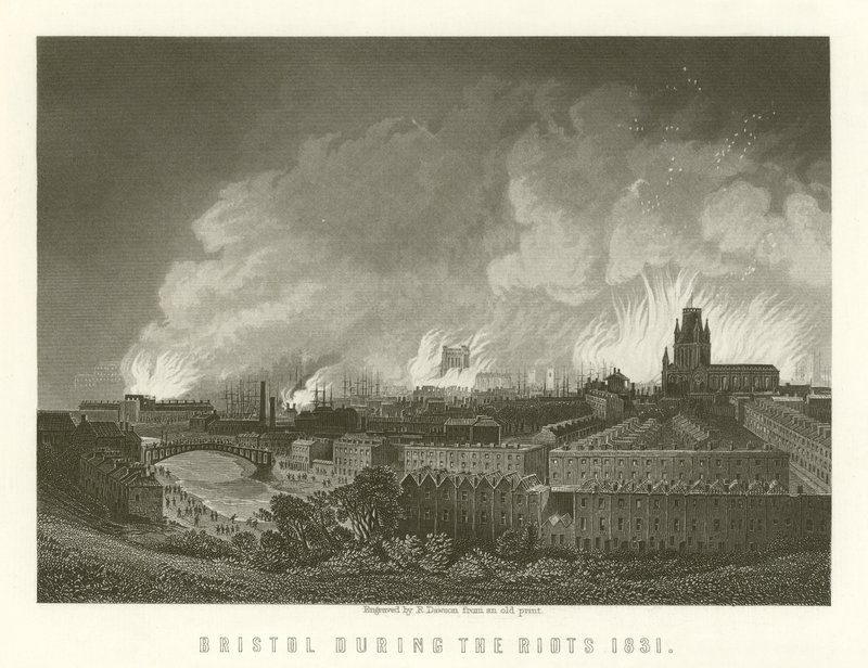 Bristol under opptøyene 1831 av English School