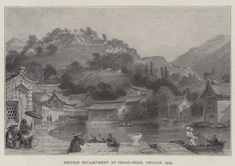 Britisk leir ved Irgao-Shan, Chusan av English School