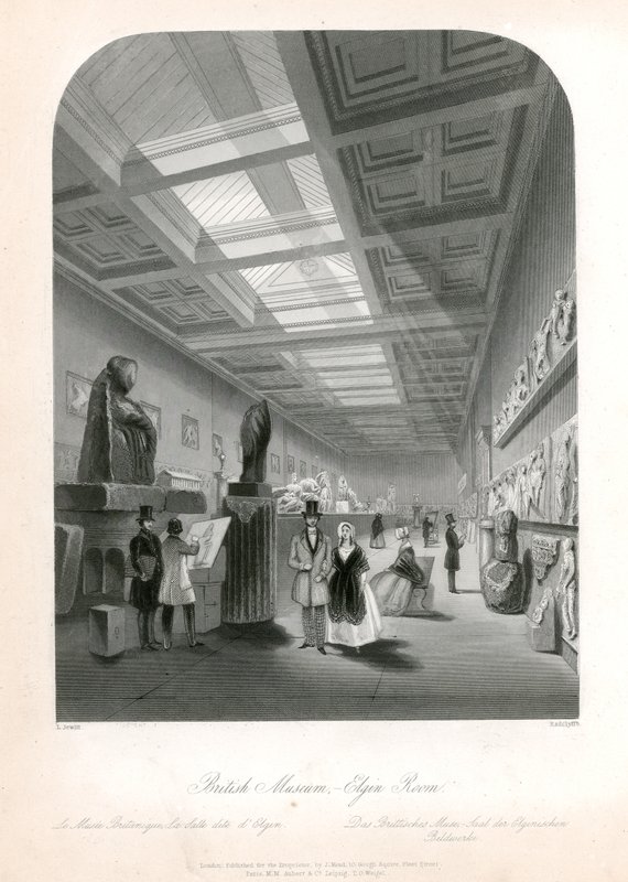 British Museum - Elgin Room av English School