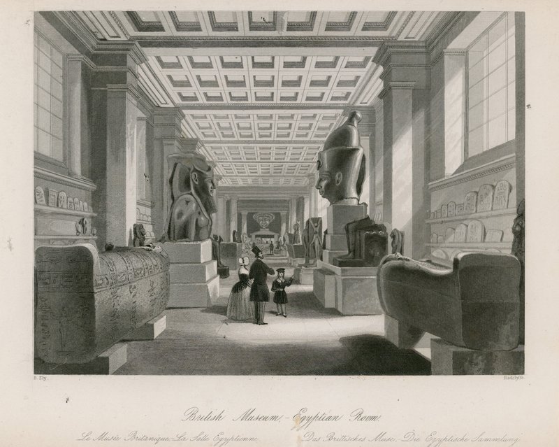 British Museum, Egyptian Room av English School