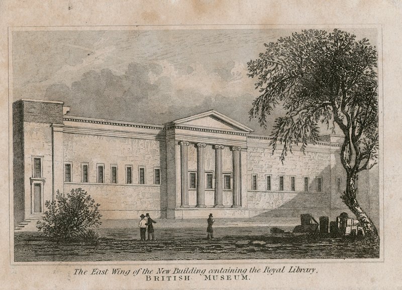 British Museum, New Building av English School