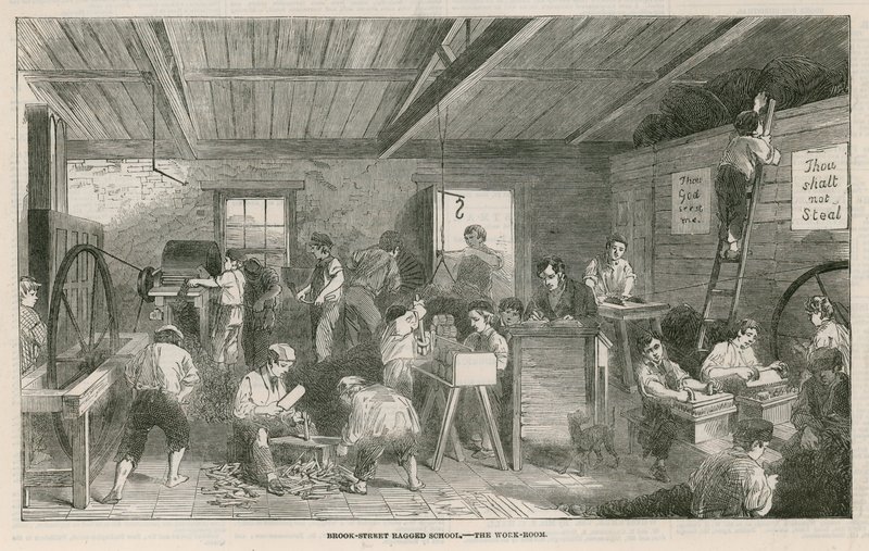 Brook Street, Ragged and Industrial School av English School