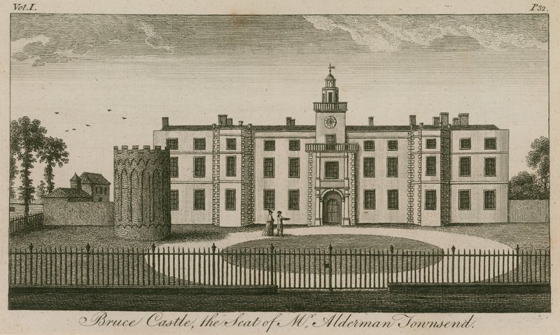 Bruce Castle, Tottenham, London, setet til Mr Alderman Townsend av English School