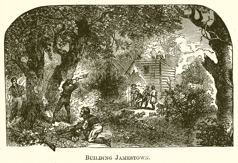 Bygge Jamestown av English School