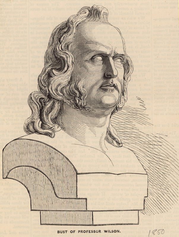 Byste av professor Wilson av English School
