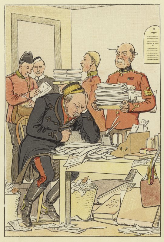 Men dette overveldende innlegget, dag og natt, må holde humøret ditt lavt Alls Well that Ends Well, Act V, Scene 1 av English School