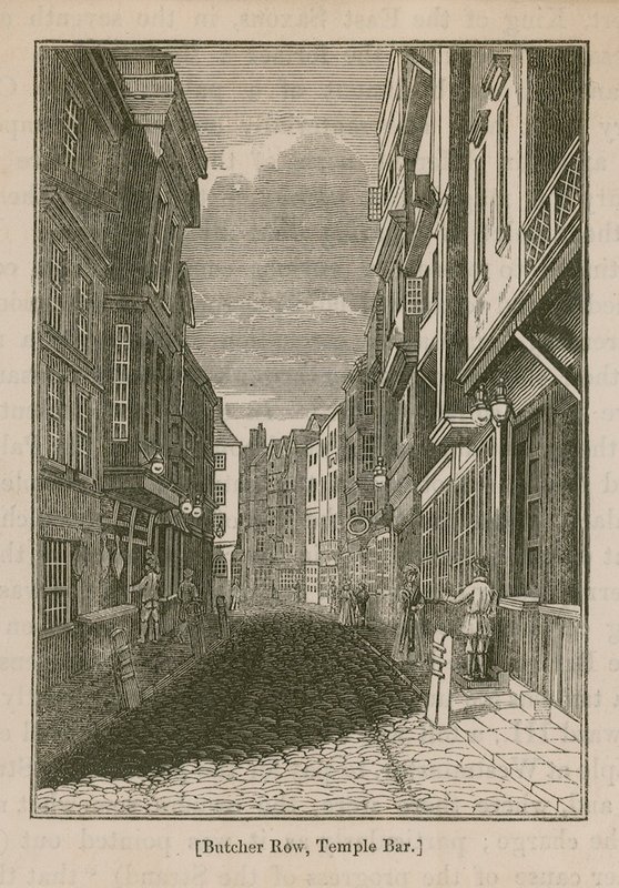 Butcher Row i Temple Bar on the Strand av English School