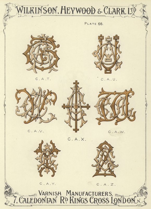 CAT, CAU, CAV, CAX, CAW, CAY, CAZ av English School