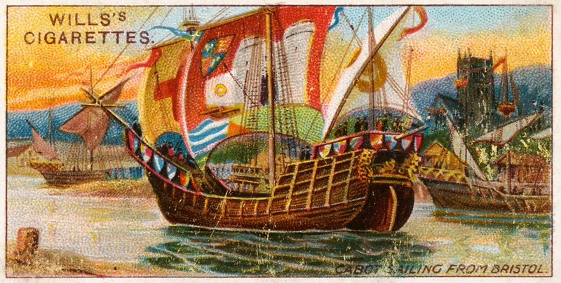 Cabot seiler fra Bristol av English School