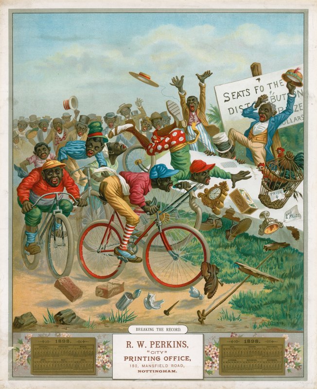 Kalender for 1898. Sykler av English School