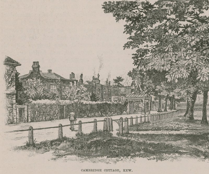 Cambridge Cottage, Kew, fødestedet til prinsesse Mary av Cambridge av English School