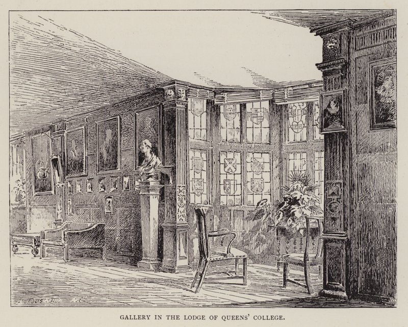 Cambridge: Galleri i Lodge of Queens