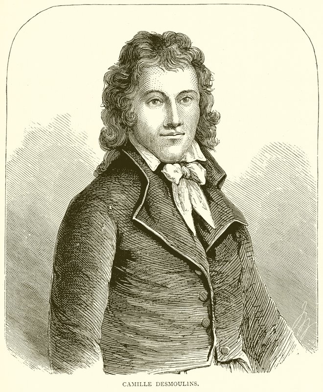 Camille Desmoulins av English School