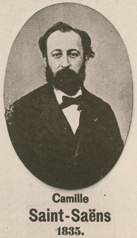 Camille Saint-Saens (gravering) av English School