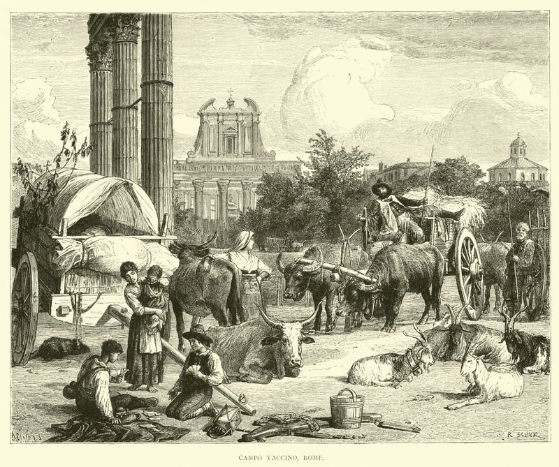 Campo Vaccino, Roma av English School