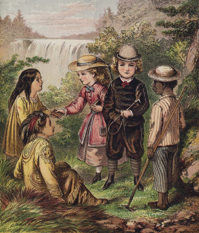 Kanadiske og amerikanske barn av English School