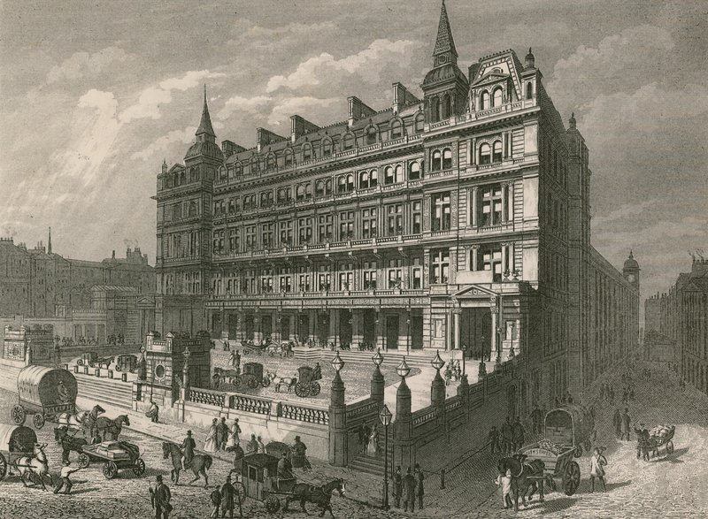 Cannon Street jernbanestasjon av English School